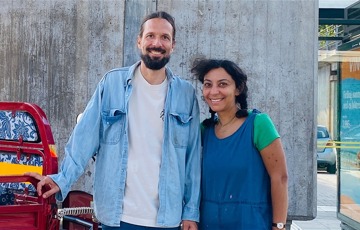 Rana Kadry och Damir Radović