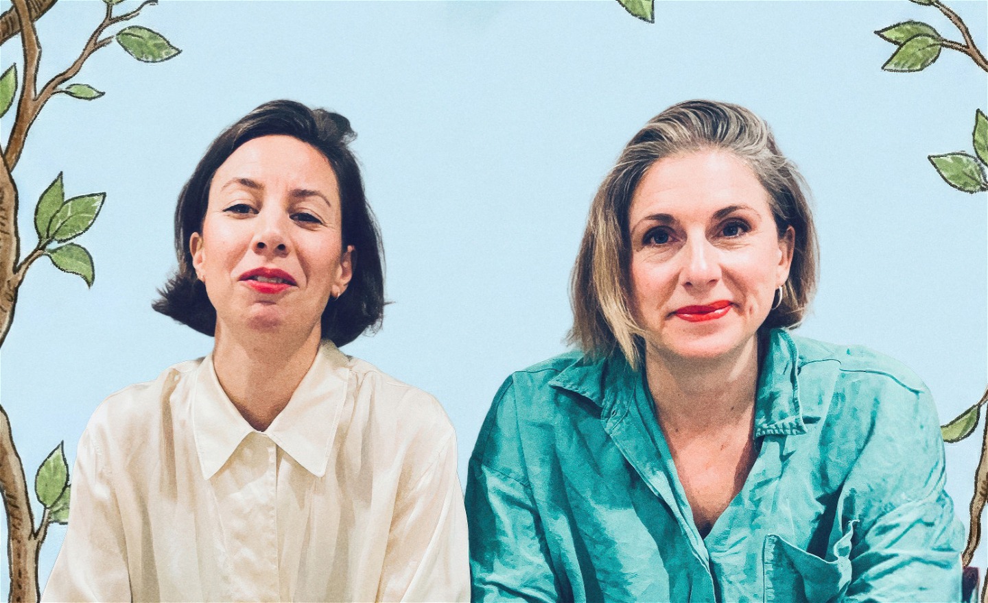 Britta Persson och Anja Bigrell