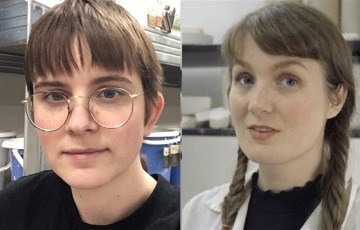 Cornelia Dahlin och Ella Lundblad