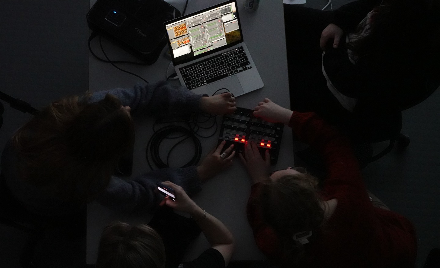 Bild på konstnären